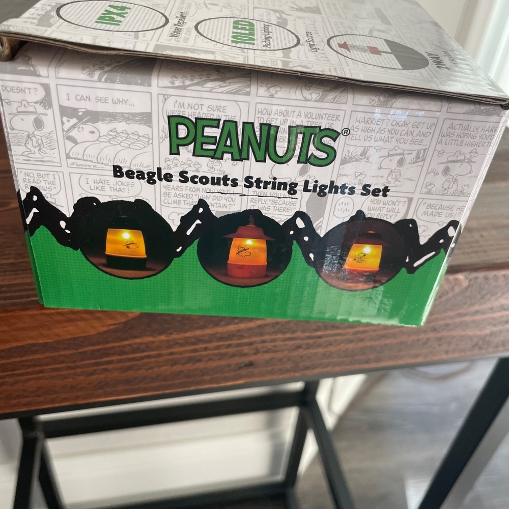 NEW Peanuts Beagle Scout String Light Set - Picture 10 of 11